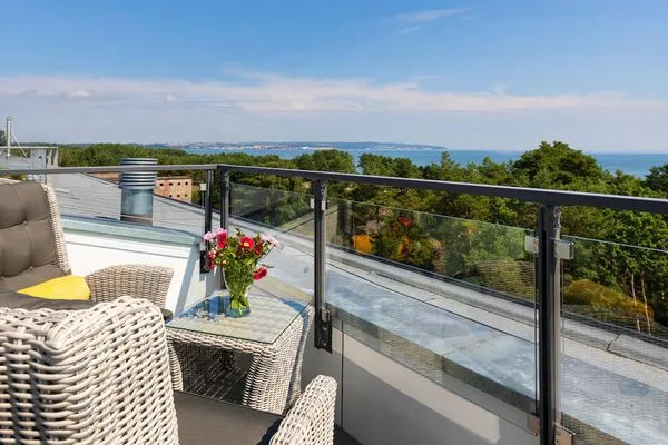 Dachterrasse  FeWo Sky Suite Proradies Dachterrasse in PRORA - 8.51a