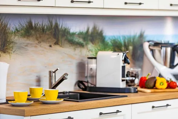 Vollausgestattete Küche  FeWo Sky Suite Proradies Dachterrasse in PRORA - 8.51a