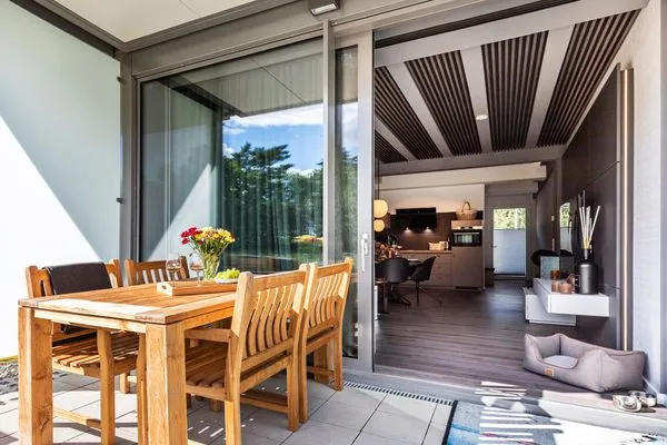 Terrasse  FeWo strandoffice in PRORA - 8.06