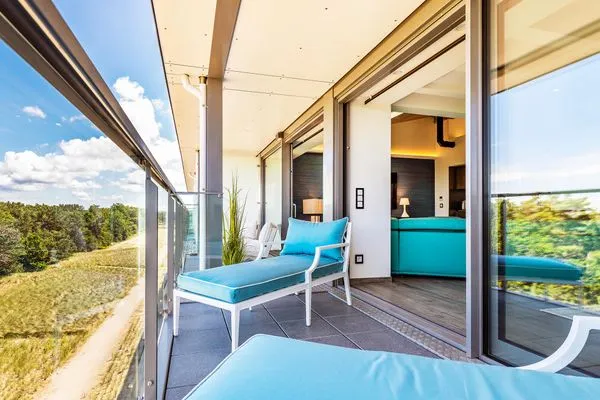 Balkon  FeWo Stella Maris Dachterrasse in PRORA - 8.53