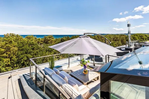 Dachterrasse  FeWo Stella Maris Dachterrasse in PRORA - 8.53