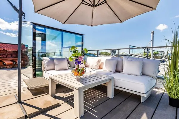 Dachterrasse  FeWo Stella Maris Dachterrasse in PRORA - 8.53