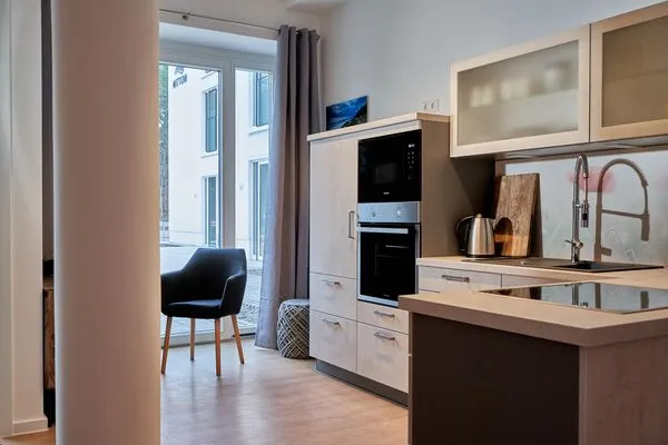 Vollausgestattete Küche  FeWo Steife Brise in PRORA - 3.05