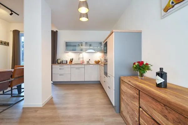 Vollausgestattete Küche  FeWo Seemannsgarn in PRORA - 7.04