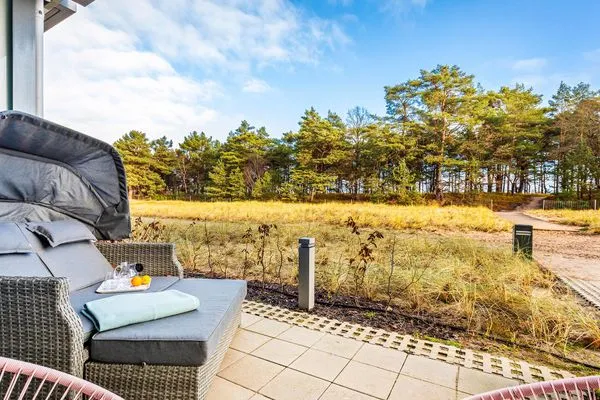 Terrasse  FeWo Sunny in PRORA - 4.06