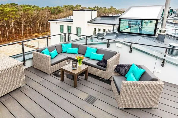 Dachterrasse  FeWo Kingfisher Dachterrasse in PRORA - 2.51