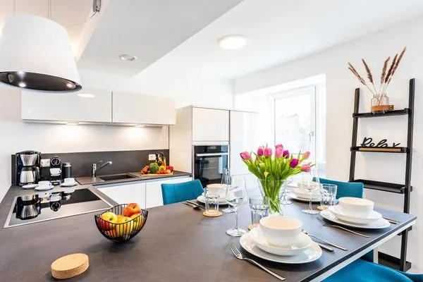 Vollausgestattete Küche  FeWo Baltic Sunrise in PRORA - 3.33