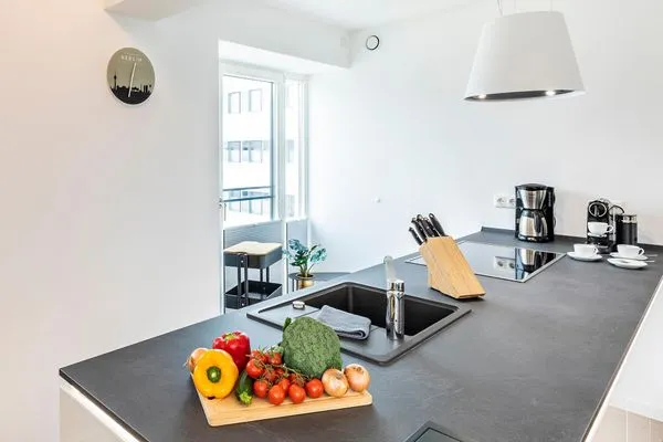 Vollausgestattete Küche  FeWo Baltic Sunset in PRORA - 3.34