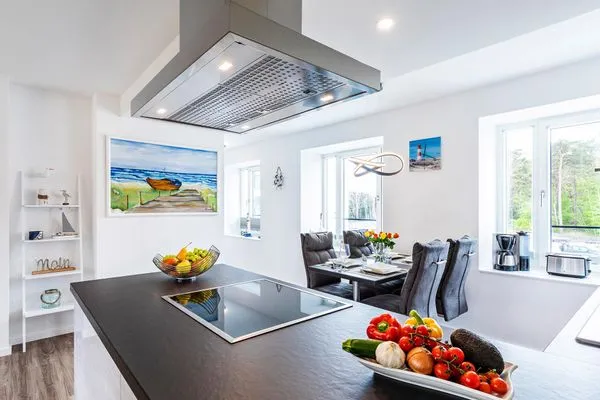 Vollausgestattete Küche, Kaffeemaschine mit Filter  FeWo Küstenliebe in PRORA - 2.21