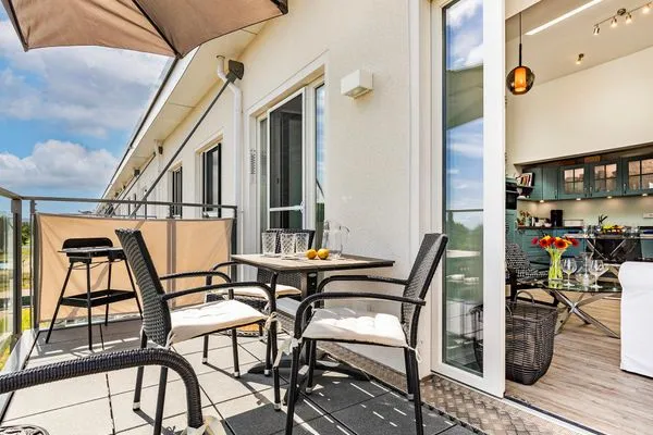 Balkon  FeWo Seeblick in PRORA - 2.54