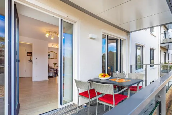 Balkon  FeWo Seeigel in PRORA - 6.34