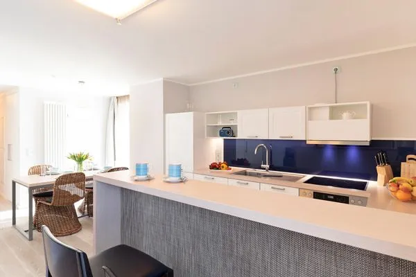 Vollausgestattete Küche  FeWo Sonnenschein in PRORA / Indoorpool