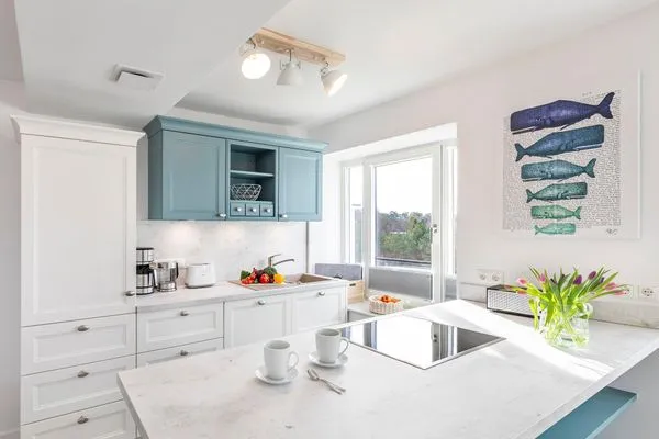 Vollausgestattete Küche  FeWo Meerblick in PRORA - 2.55