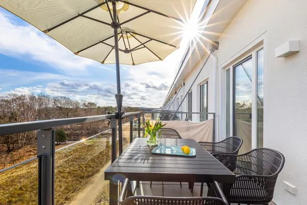 Balkon  FeWo Meerblick in PRORA - 2.55