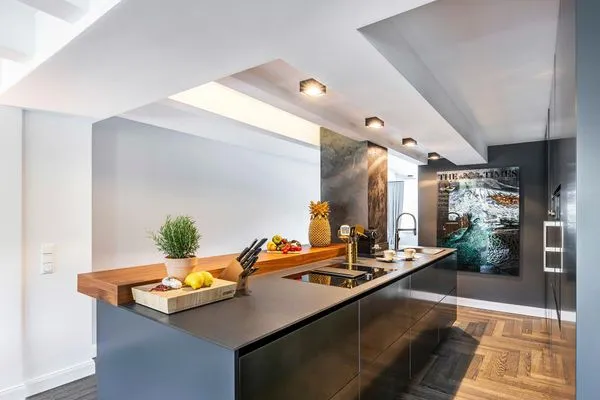 Vollausgestattete Küche  FeWo Ambiente Deluxe in PRORA - 3.21