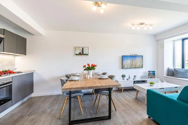 Vollausgestattete Küche  FeWo Dünenwald in PRORA - 6.44