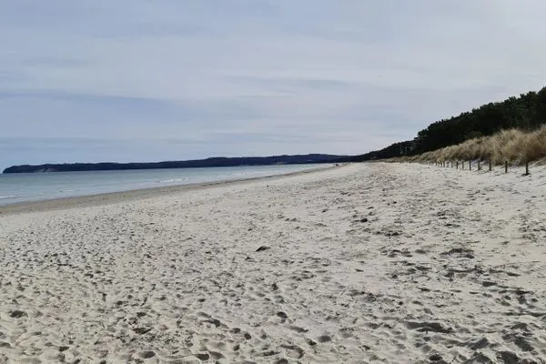 Strand  FeWo Meeresglück in PRORA . 7.37