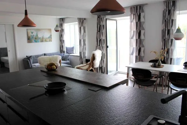 Vollausgestattete Küche  FeWo Treibholz in PRORA - 7.41