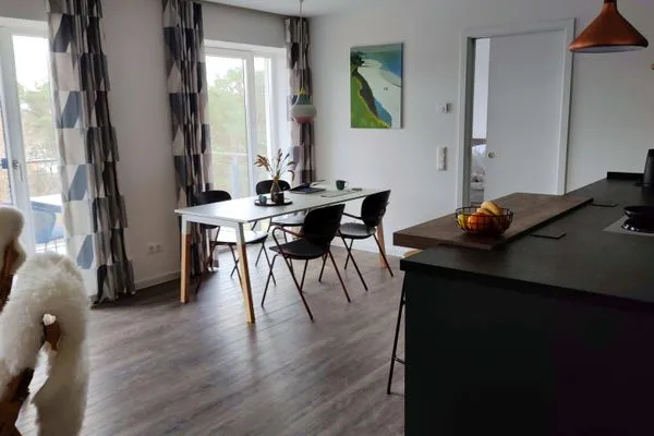 Vollausgestattete Küche  FeWo Treibholz in PRORA - 7.41