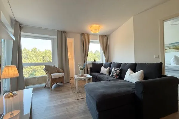 Haus Nordseebrandung FeWo A3.3 Sahlenburg - Wohnzimmer