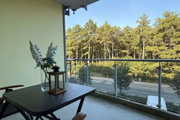 Haus Nordseebrandung FeWo A2.1 Sahlenburg - Balkon