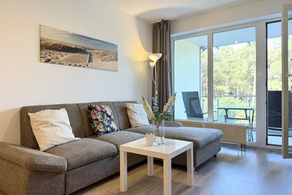 Haus Nordseebrandung FeWo A2.1 Sahlenburg - Wohnzimmer