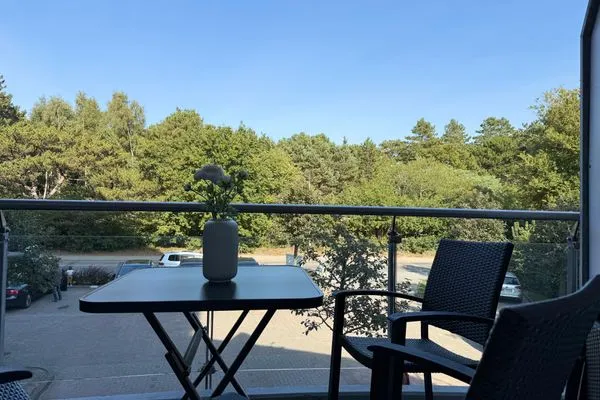 Haus Nordseebrandung FeWo A1.4 Sahlenburg - Balkon