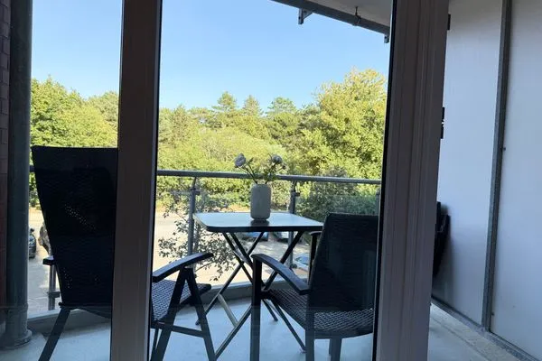 Haus Nordseebrandung FeWo A1.4 Sahlenburg - Balkon