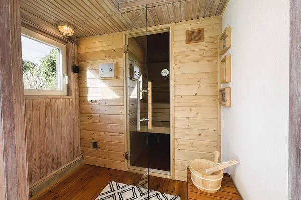 Gemütliche finnische Sauna  VITA Sonnholm