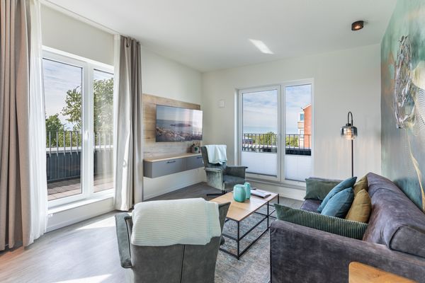 Ferienwohnung Penthouse Halligblick de Luxe auf Nordstrand – Bild 5 von 5