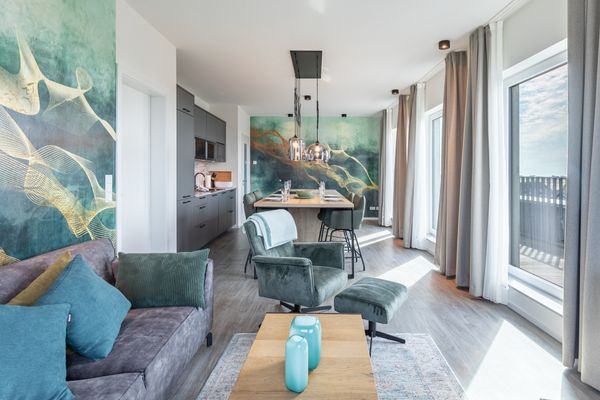 Ferienwohnung Penthouse Halligblick de Luxe auf Nordstrand – Bild 1 von 5