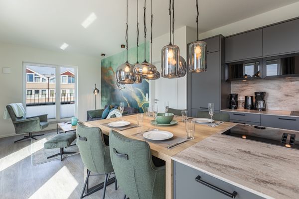 Ferienwohnung Penthouse Halligblick de Luxe auf Nordstrand – Bild 3 von 5