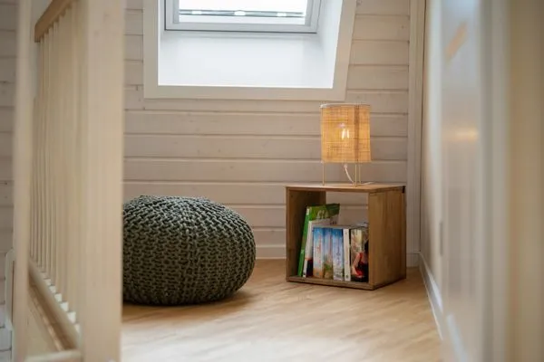 Ferienhaus Kirana - Kugelhaus am Tollensesee - Leseecke lädt zum Verweilen ein  Kirana