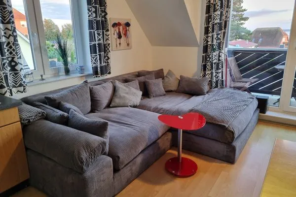 Wohnzimmer  Ferienwohnung Weitblick