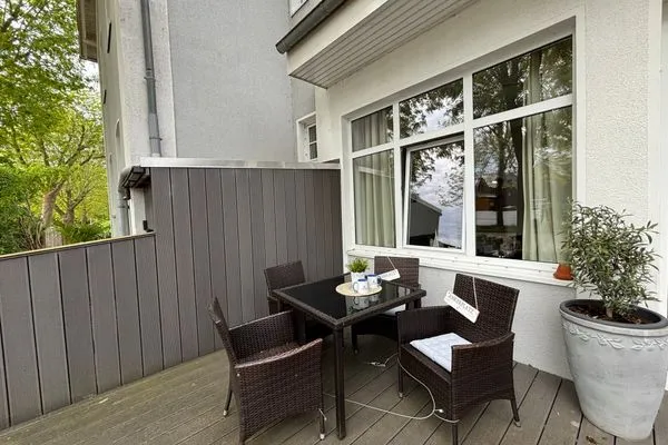 Terrasse  Haus OstseeWelle -  Kajüte