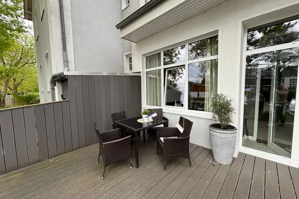 Terrasse  Haus OstseeWelle -  Kajüte