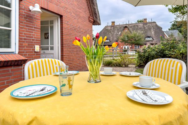 Friesenhof Whg. 11 Amrum - Terrasse