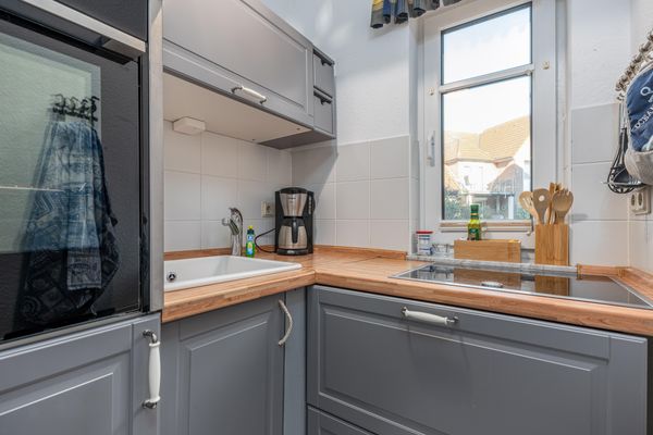  Sonneneck Birkenstraße 11c Zingst - Küche / Küchenzeile