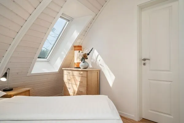 Ferienhaus Phoebe - Kugelhaus am Tollensesee - komfortabler Schlafbereich  Phoebe