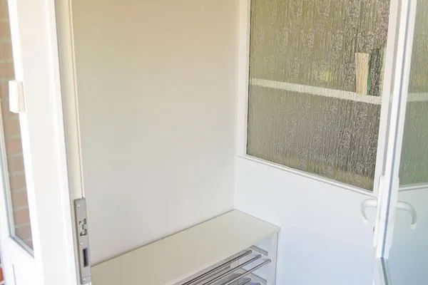 Eingangsbereich und Garderobe Ferienhaus Greune-Stee 87 Ferienwohnung Uttiet bi de Düün