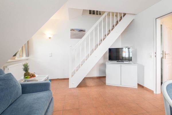 Witjhüs Whg. 2 Amrum - Wohnzimmer