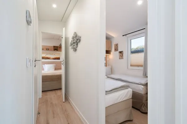 Schlafzimmer  Mobilheim "Casa del Relax"