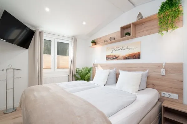 Schlafzimmer  Mobilheim "Casa del Relax"
