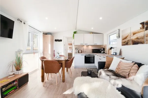 Wohnzimmer  Mobilheim "Casa del Relax"