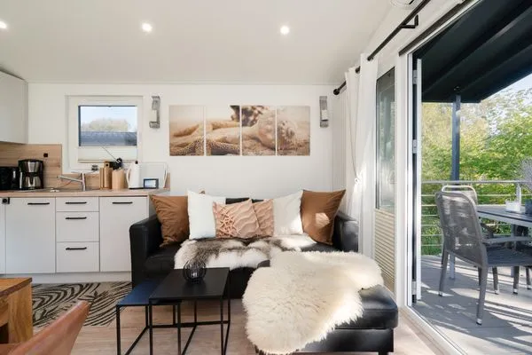 Wohnzimmer  Mobilheim "Casa del Relax"