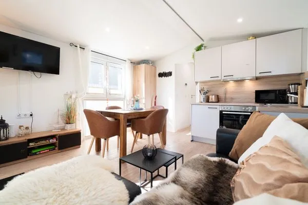 Wohnzimmer  Mobilheim "Casa del Relax"