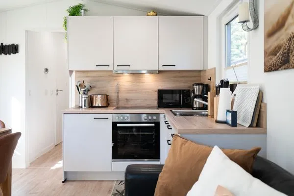 Küche / Küchenzeile  Mobilheim "Casa del Relax"