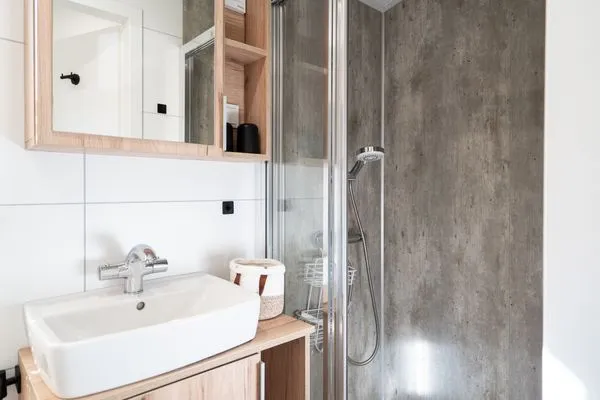 Badezimmer  Mobilheim "Casa del Relax"