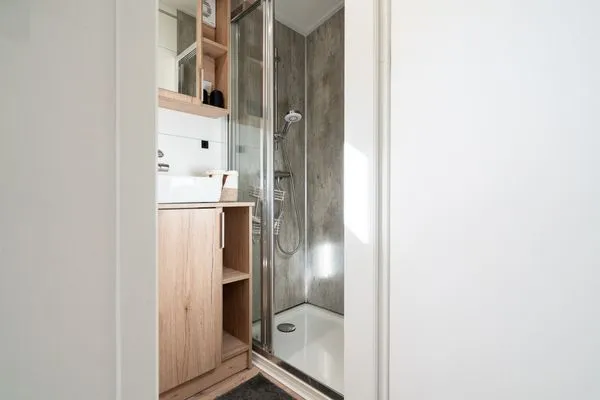 Badezimmer  Mobilheim "Casa del Relax"