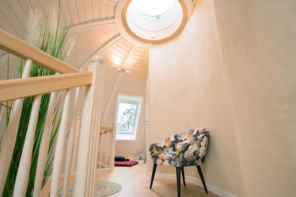 Ferienhaus Nordlichter - Kugelhaus am Tollensesee - ein Fenster der besonderen Art  Nordlichter